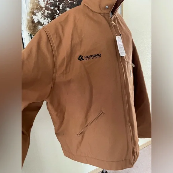 Vintage RARE Carhartt blanket lined Duck Detroit jacket size 3XL Tall BNWT~ - Picture 3 of 13